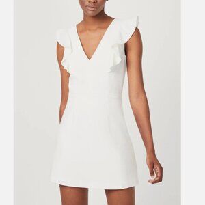 French Connection Whisper Ruffle Dress